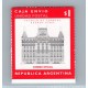 ARGENTINA SERVICIO SELLO PARA CAJAS ENVIO GJ 9a NUEVO MINT U$ 10